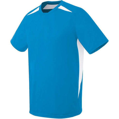 Russell Athletic Youth Hawk Jersey (322871), Color 'Power Blue/White'